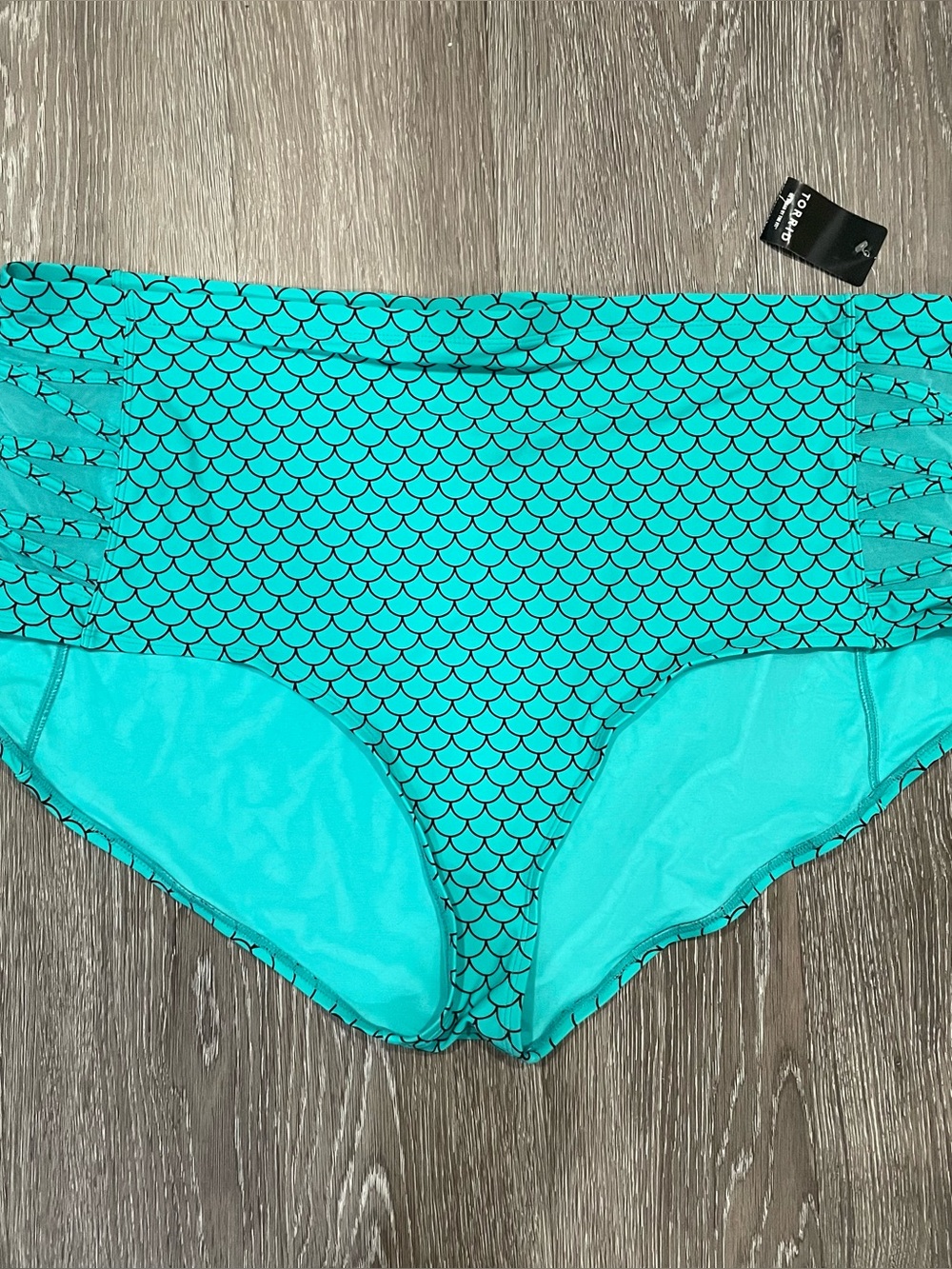 Torrid Disney Mermaid Bikini Bottoms size 5 NWT